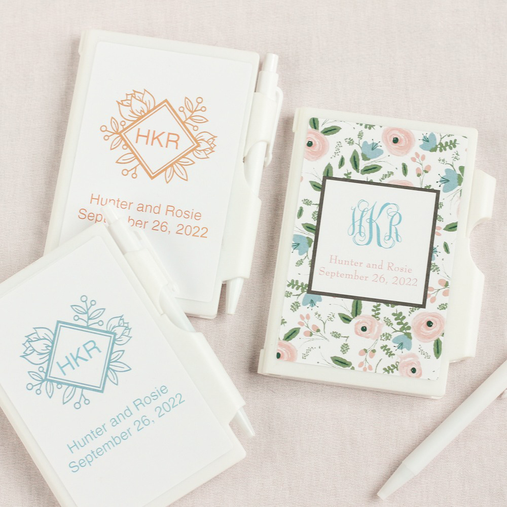 Personalized Wedding Themed Notebook 5779