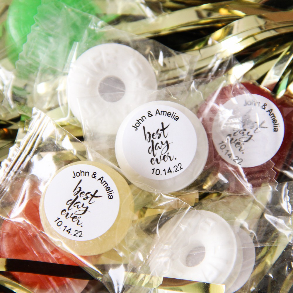 Personalized Life Savers Mints Wedding Favors